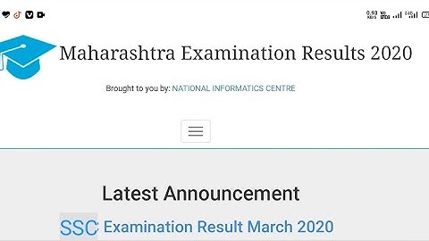 ssc result 2020 maharashtra board date