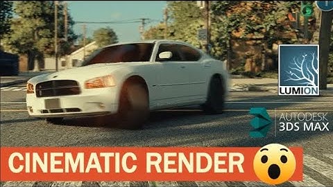 Realistic Car Render - 3dmax, Megascans, Lumion 2023