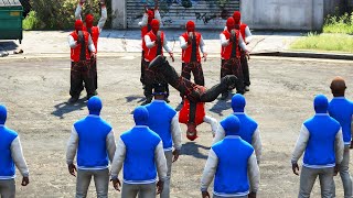 Gta 5 - Bloods Vs Crips Dance Battle Who Will Win?