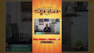 వడ్డెర సంబంధం అబ్బాయి || Telugu Rekha Marriage Bureau