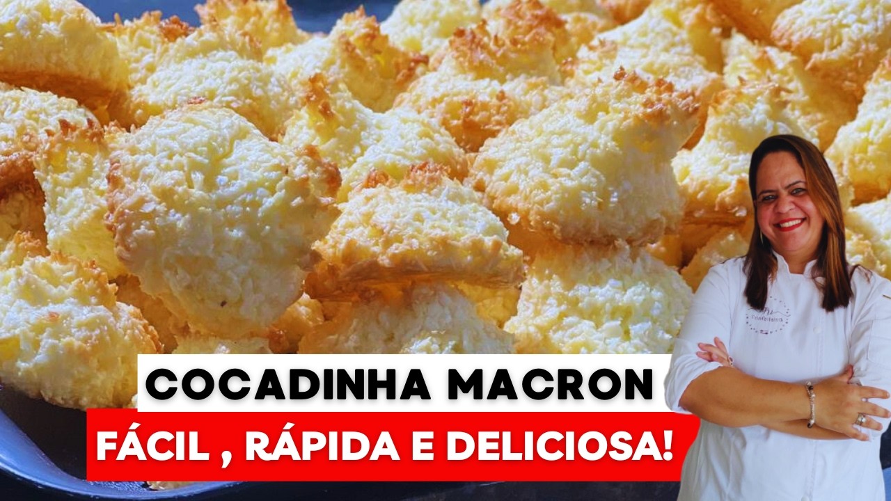 Receita de Macron/Cocada/Doce de Coco