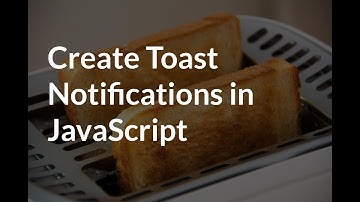 Toast notification jQuery: How to add pop up alerts to your web app