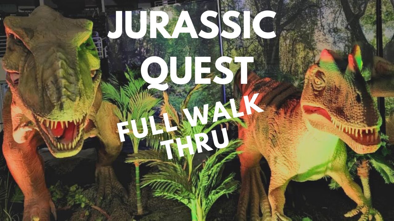 JURASSIC QUEST WALKTHRU 2022 YouTube