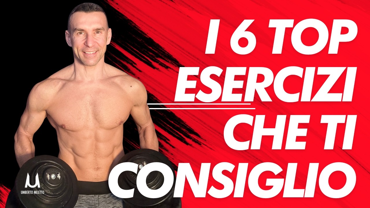 6 esercizi migliori da fare dopo i 40 anni | 50 anni per tutto il corpo