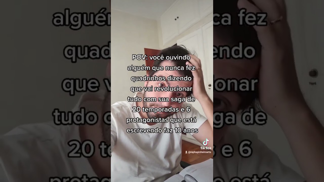 não comece a fazer quadrinhos com uma grande saga 