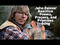 Reaction to John Denver - Poems, Prayers, and Promises Song Reaction!