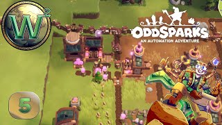 Oddsparks: An Automation Adventure - Automating the Woodlands - Let's Play - Episode 5