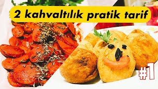 Pofuduk Pişi Ve Soslu Sosis,Pratik Yemek Tarifleri