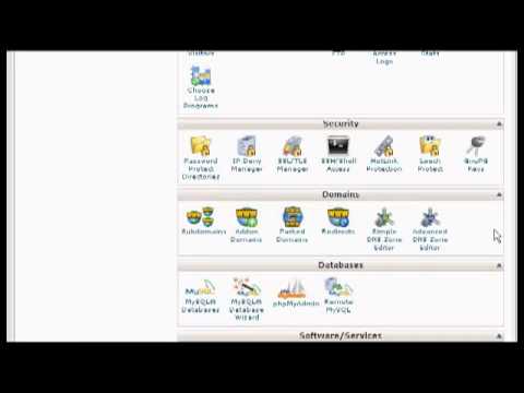 Wordpress Tutorial Video #1 - How to Add Sub or Add-On Domains