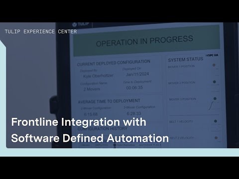 Cloud PLC Deployment with Tulip & Software Defined Automation (SDA)
