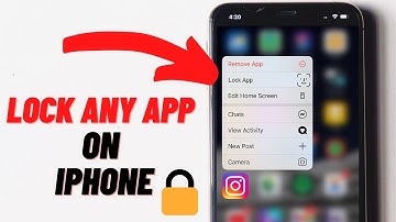 How to Lock Any App on iPhone with Face ID, Touch ID or Passcode!