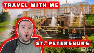 🇷🇺 TRAVEL WITH ME - ST. PETERSBURG - RUSSIA Россия - TEACHER PAUL REACTS
