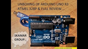 Unboxing Of ARDUINO Uno R3 2018 ATMEL 328P-UP