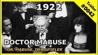 🎥 Doctor Mabuse (Dr. Mabuse, der Spieler) |⏳1922⏳| Trailer #0042