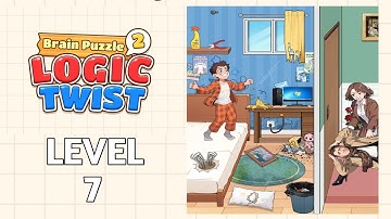 Brain Puzzle 2 Logic Twist Level 7 |Home Alone| Walkthrough Solution