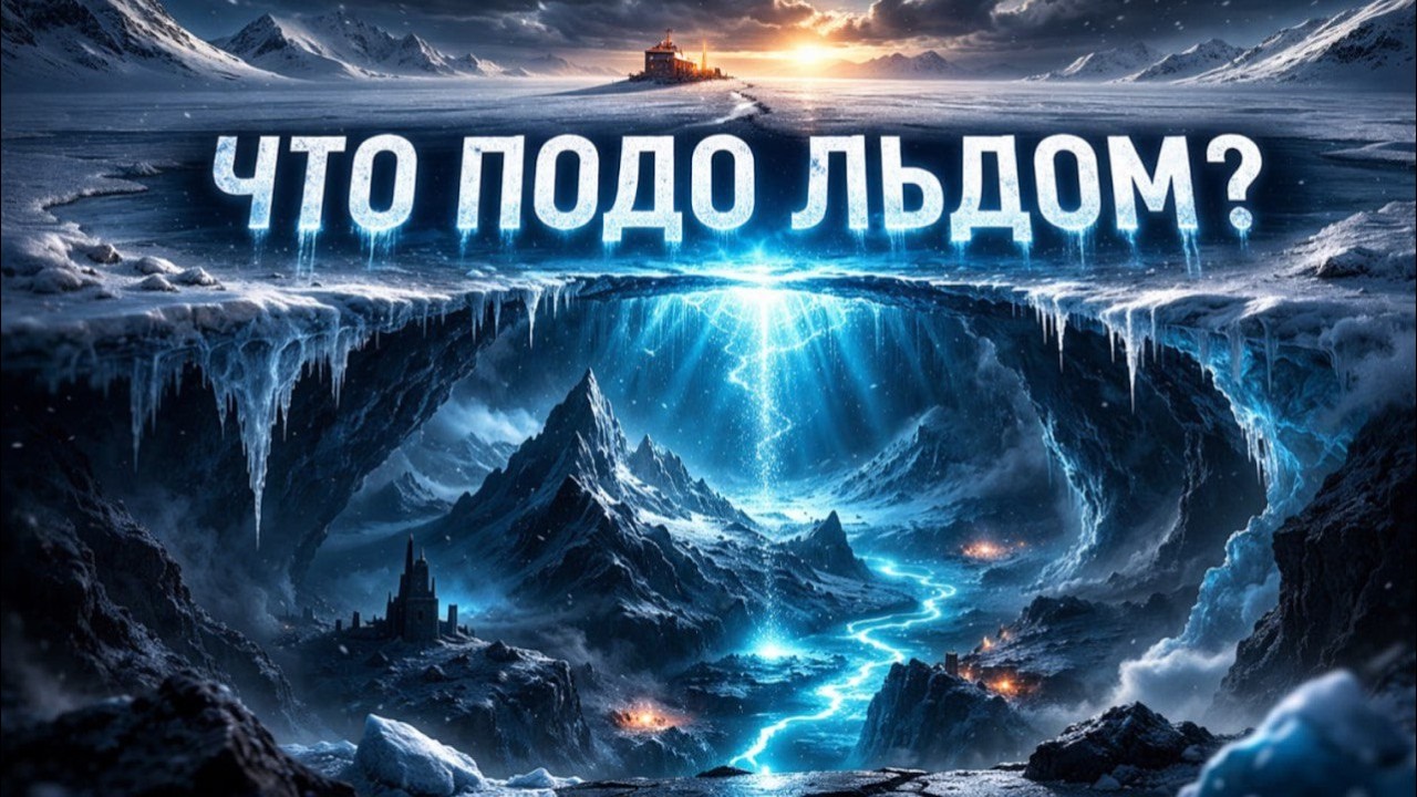Подо льдом Антарктиды есть то, что не должны были найти | Спокойная история для сна