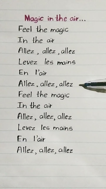 Magic in the air💚