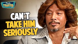 TERRANCE HOWARD'S OUTRAGEOUS HAIR OVERSHADOWS LAWSUIT INTERVIEW | Double Toasted