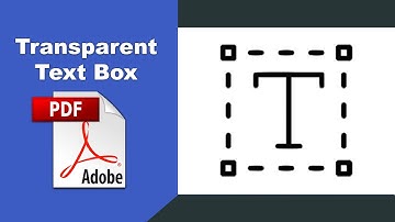How to make a comment text box transparent in a PDF file using Adobe Acrobat Pro DC