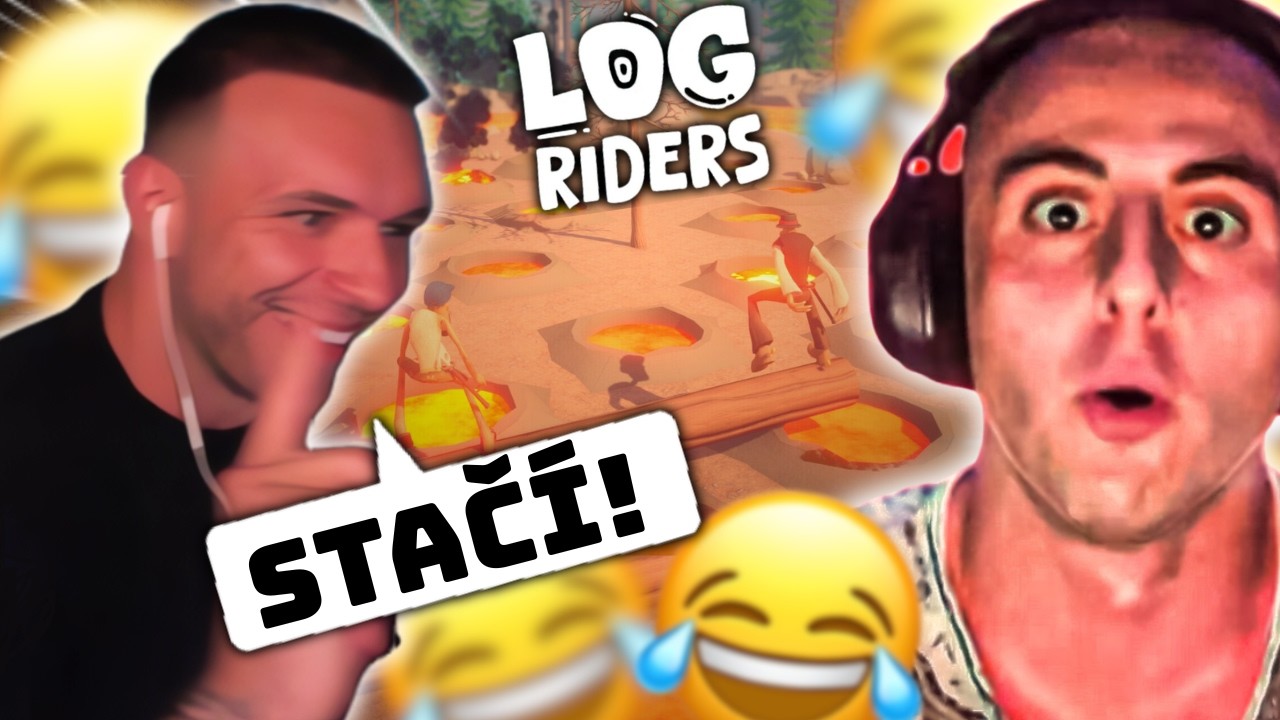 MAŤO, S DRUHOU KLÁVESNICOU TO DOHRÁM RÝCHLEJŠIE! 🤣 | Log Riders 2/2