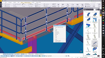 Creación de Barandas S86 Tekla Structures