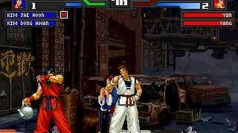 Dong Hwan and Jae Hoon Vs.Yun and Yang