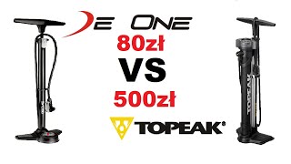 Pompka Rowerowa Za 80Zł Vs Za 500Zł De One Vs Topeak Joe Blow Booster