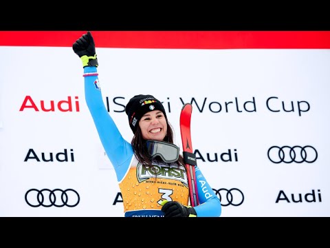 Video Nicol Delago vince la Discesa di Tarvisio | Coppa del Mondo di Sci Alpino 2025/26