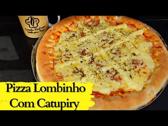 PIZZA DE LOMBO COM CATUPIRY® ORIGINAL 490 g – Catupiry