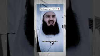 What Age To Get Married,Mufti Menk