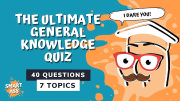 40 Trivia Questions General Knowledge | General Knowledge Quiz 2023 | The Quiz Channel
