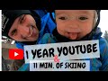 How To Teach a Baby To Ski - It's in The Smile!