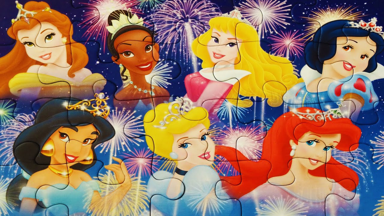 Puzzle Games Rompecabezas Disney PRINCESS Jigsaw