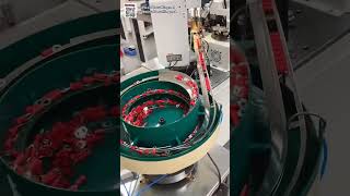 O U Type Pre insulated Loose Terminal Crimping Machine with Vibratory Bowl Feeder System