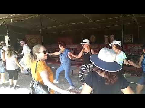 חפלה בדואית בפטרה עם הגרעין החיפאי מטייל 