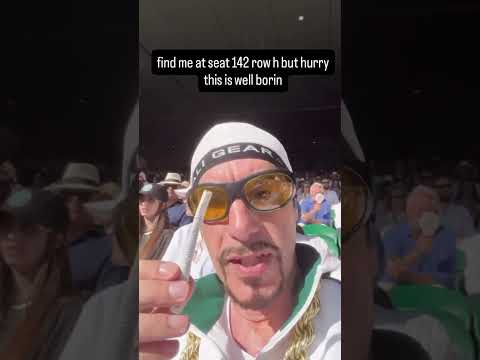 Sacha Baron Cohen revived his Ali G persona at Wimbledon and tried selling marijuana on Centre Court