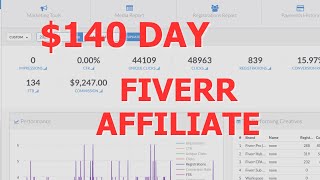 How I Make Passive Income with Fiverr Affiliate Program  $140 DAY?