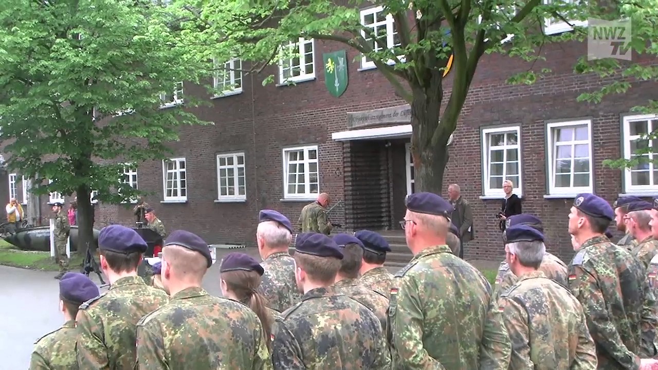 Objektschutzregiment Der Luftwaffefriesland Offiziell Verabschiedet Youtube