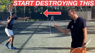 Put Away Ball Tutorial | How to Play Short Sitter Type Balls and Covert Them into Winners screenshot 3