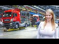 Man truck factory2024 production manufacturingstep by step assembly process usa mack