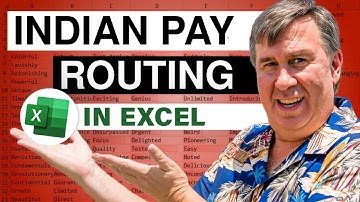 Excel - Mastering Indian Pay Rounding in Excel: Step-by-Step Tutorial - Episode 1042