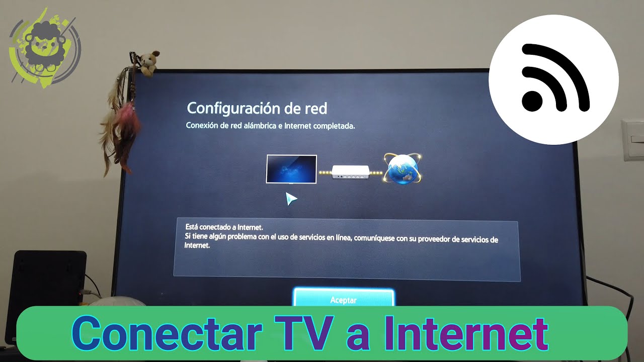 Como conectar la Tele a Internet - YouTube