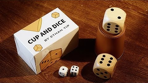 Cup And Dice By Ethan Yip & Magic