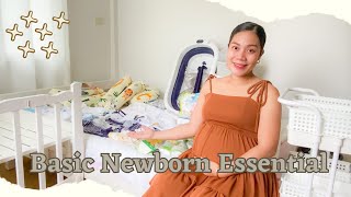 BASIC NEWBORN ESSENTIALS 2023 | First Time Mom | Philippines #newbornessentials #newborn