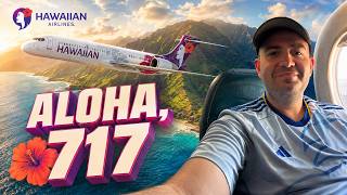 Flying Hawaiian’s Boeing 717 before it’s gone FOREVER!