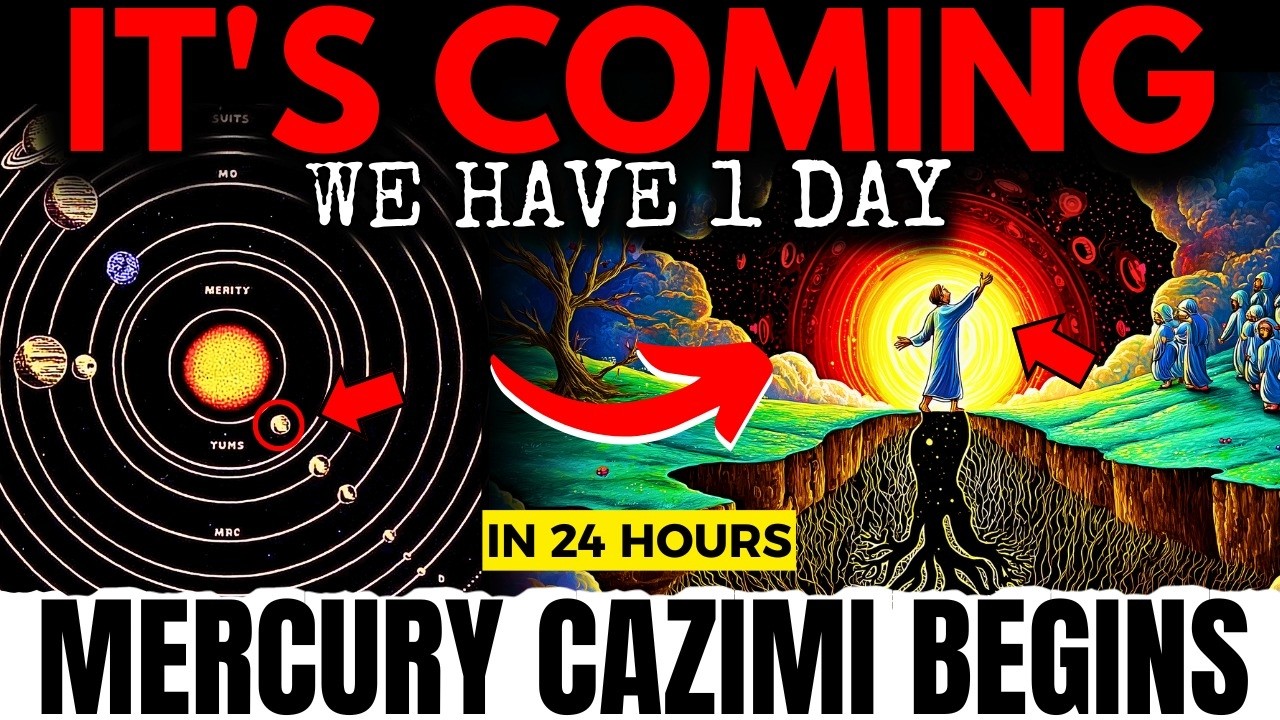 MAJOR Mercury Cazimi PORTAL: The Universe Is Delivering an Important Message TONIGHT!