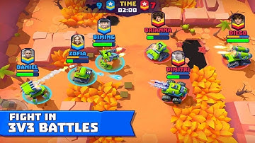 Tanks A Lot! - Realtime Multiplayer Battle Arena Android Gameplay