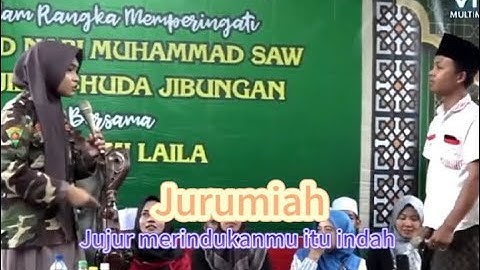 Ning Umi Laila digombalin Jurumiah jujur merindukanmu itu indah