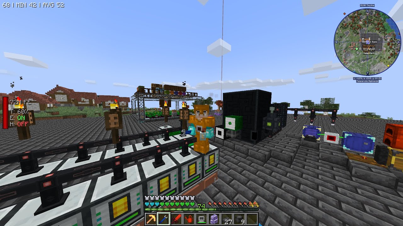 ATM9. All The Mods 9. Episode 51. Uranite Production with Mystical
