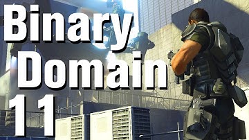 Binary Domain Walkthrough Part 11 - Rooftops